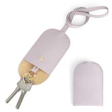 Cute Strap Style Leather Keychain, Suitable For Men And Women - Multicolor - View 12