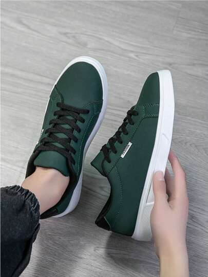 Unisex Casual Shoes, Size 36-45, Women's Casual Shoes, Men's Athletic Shoes, Lace-Up Soft Bottom Comfortable Men's Shoes, Lightweight Low-Top Everyday Shoes
