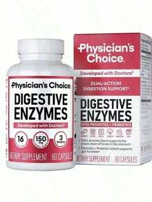 Physician's Choice Digestive Enzymes, Digestive & Gut, Bloating & Meal Discomfort, Men And Women, 30 Count - 1 - Xem 4