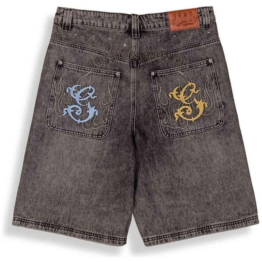 Grimey Women Outdoor Shorts - Grey - View 1