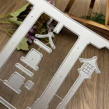 Card Making Kit Includes Metal Cutting Dies, Embossing Paper Molds, Paper Cutting Dies, Scrapbooking Machine Templates, Storage Bag And Other Related Supplies. - LX106-1 - View 2