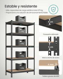 SONGMICS Utility Shelves - View 3