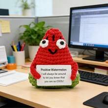 这款精美的钩针编织品包含一张励志卡片，上面写着：“我永远在你身边，你超棒！”无论您将这份精美的钩针礼物送给朋友、家人还是同事，他们都能感受到您传递的积极能量。 - 彩色 - 查看 6