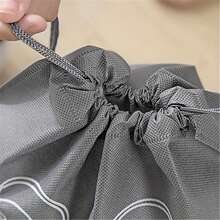 20pcs Non-Woven Fabric Shoe Bags, Portable Travel Shoe Bags With Drawstring, Unisex, Travel Accessories, Shoe Storage Bags, Suitable For Storing Shoes In Stores, 5/10/15/20pcs - Multicolor - View 9