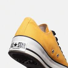 Converse 男女通用 Chuck Taylor SEASONAL 低帮帆布鞋 A18844C - 芥末黃 - 查看 6