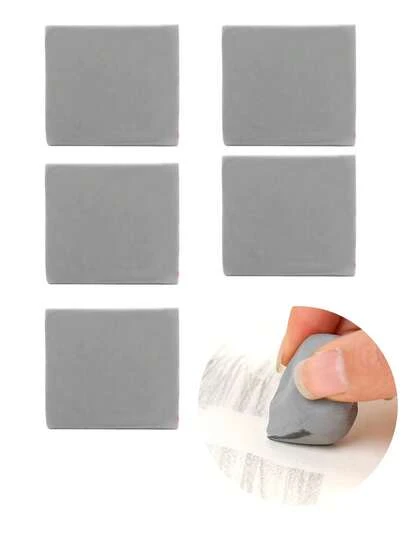 20pcs Large Professional Sketch Eraser - High-Viscosity Flexible Rubber, Precise Correction For Artists & Students, Ideal For Sketching And Art Projects, Sketch Eraser Extra Large, Art Project Essentials, Precision Drawing Tool, Soft Surface, Highviscosity Rubber