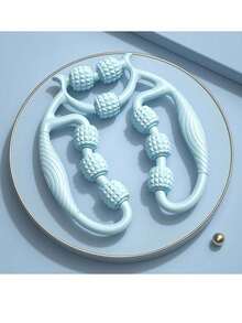 1pc 9-Roller Leg Massager, Rolling Leg Clamp, Relieve Muscle, Unblock Meridians, Kneading Relaxation, Roller Design, Suitable For School, Back To School, Travel, Travel Essential, Home Essential, Spa, Massage Tool, Massage, Massager, Spa - Multicolor - View 5