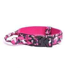 Vòng cổ chiến thuật cho chó, vòng cổ nylon ngoài trời cho chó cỡ trung bình/lớn, dây đeo thắt lưng chiến thuật cho chó huấn luyện quân sự. - Nhiều màu - Xem 17