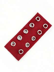 1条编织布发带，男女通用镂空扣街头风运动发带 - 彩色 - 查看 12