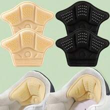 5 pares de plantillas autoadhesivas gruesas y transpirables, diseño ajustable para zapatos deportivos y casuales, proporcionan un excelente acolchado y soporte, también adecuadas como regalos para damas de honor o decoración del hogar, excelentes para el dormitorio, viajes u oficina, versátiles - Multicolor - Ver 11