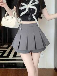 Women Skirts - Grey - View 2