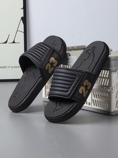 Papuci de vară pentru bărbați, mărimea 39-46, pantofi casual confortabili pentru exterior, papuci de casă ușori, antiderapanți, sandale rezistente și respirabile pentru bărbați, pentru uz exterior și zilnic (model neregulat)