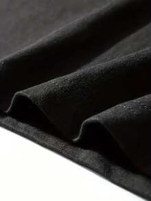 Vintage Cottagecore Floral Pelican Bird Flowers Cute Pelican 1 Pcs Women's Plus Size T-Shirt Funny Oversized Graphic Short Sleeve Tee Novelty 100% Polyester Shirt Casual Crew Neck Top 220g - 黑色 - 查看 5