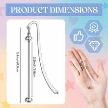 3/8/10/24pcs Beaded Bookmarks - DIY Bookmark Metal Bookmarks, Crafted Beaded Bookmark Tassels, Suitable Gift For Book Lovers, Students, Teachers, Friends And Family - Beaded Bookmark - View 5