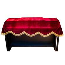 88键钢琴键盘保护套，可伸缩防尘折叠防水，带抽绳锁扣 - 彩色 - 查看 6