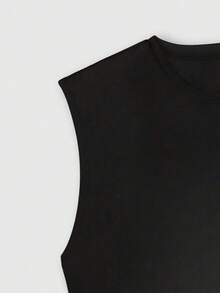 Coastal | Áo tank top nam mùa hè cổ tròn phong cách Mỹ thường ngày in hình đồ họa ngộ nghĩnh - màu đen - Xem 6