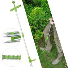 Heavy Duty Pull Claw Weeder Puller Tool Garden Lawn Root Remover Easy Extractor For Yard - A - View 9
