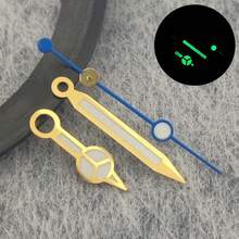 High-Quality NH35 Clock Hands, Rose Gold Plated Clock Hands For NH35/NH36/4R/7S Movement Watches, JBB1 Green/Blue Luminous Pointers - 8 - 查看 12