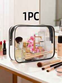 3件套 - 1个化妆包、洗漱包、收纳袋、化妆品收纳包、手提包、轻便旅行居家两用包、旅行必备品、珠宝收纳包、唇彩收纳包、指甲油收纳包、化妆品收纳包、发带和腕带 - 多色 - 查看 53