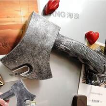斧形开瓶器，磁性斧头啤酒开瓶器，冰箱磁吸式开瓶器，适用于家庭、酒吧、派对等场合 - 查看 6