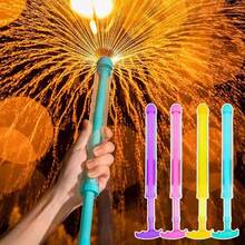 Rociador de agua tipo fuegos artificiales, nuevo efecto de salpicadura de fuegos artificiales, accesorio para fotografía de fuegos artificiales, fuente de alta presión tipo fuegos artificiales, adecuado para juegos de fiesta y accesorios fotográficos de piscina. Ideal para fiestas, juegos y decoraciones - Multicolor - Ver 2