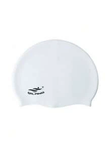 1pc Large Waterproof Swimming Cap For Men And Women - Ear Protection And Perfect For Long Curly Hair - Ideal For Adult Training, Beach Essentials, Beach Accessories, Pool Float - A - View 12
