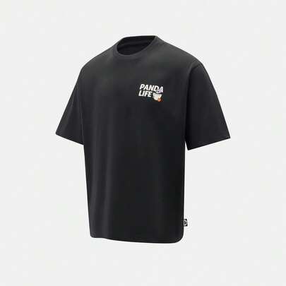 Adidas 男士 M PANDA C HP T 短袖T恤，针织无领短袖 TKB4852