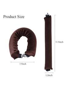 6个装免加热卷发棒，大波浪卷发器，睡眠卷发棒，加粗3厘米，懒人卷发工具，带挂钩 - 彩色 - 查看 10