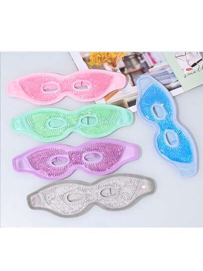 Multi-Color Ice Eye Mask, Hollow Gel Eye Mask To Relieve Fatigue, Relax, Cold/Hot Compress Eye Mask, Post-Surgery Sleep Eye Mask