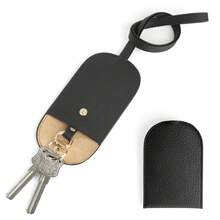 Cute Strap Style Leather Keychain, Suitable For Men And Women - Multicolor - View 11