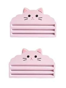 猫粮挤压器，猫零食分配器，宠物食品膏状物挤压工具，无脏乱猫零食和湿粮喂食器 - 11.9x7.2cm - 查看 10