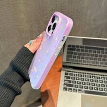 1 Pieza Funda 2 en 1 de Gelatina, Compatible con iPhone 17/16/15/14/13/12/11 Series,  Galaxy S25/S24/S23/A/M Series - Púrpura malva - Ver 3