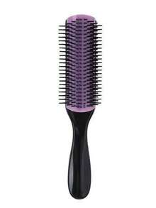 2 pièces Set de brosses, brosse à coussin en nylon à 9 rangées, peigne à queue, convient aux types de cheveux y compris les cheveux bouclés, ondulés, crépus, mouillés/secs/gras/épais/longs. Ce set de brosses comprend une brosse facile à utiliser pour les cheveux bouclés, ondulés, crépus de type 3a à 4c des , convient pour les cheveux mouillés et secs, démêlage facile. Le set comprend également un flacon vaporisateur de 200 ml. - C - Voir 17