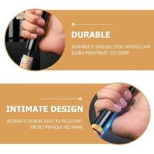 Portable Pressure Wine Opener, Needle-Style Wine Bottle Opener, Suitable For Home, Restaurant, Party - Multicolor - View 7