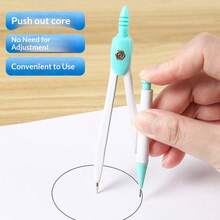 9pcs Student Math Drawing Ruler Tool Set, Exam Stationery Supplies, Multifunctional Tool Kit, Back To School Gifts, Holiday Presents, Birthday Gifts, Exquisite Craftsmanship, Household Essential - Student Math Drawing 9-piece Set - View 6