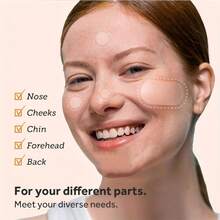 Large Hydrogel Acne Patch, 195 Pieces/Box Deep Cleaning Acne Patch, Alcohol Free, Non Irritating, Effective Coverage Of Acne Scars, Essential For Skin Care For Men And Women - Multicolor - View 8