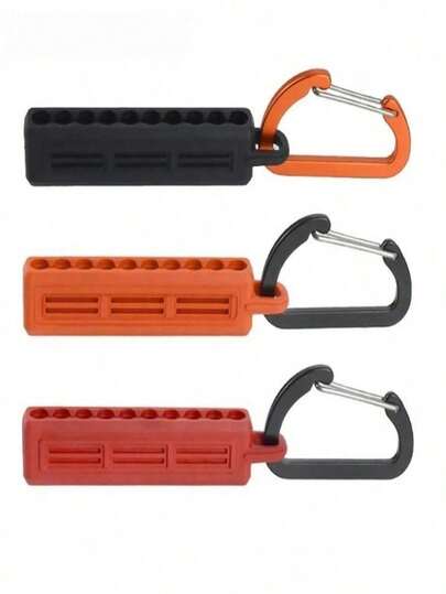 Screwdriver Bit Storage Organizer Screwdriver Bit Rack Plastic Drill Bits Storage Case Drill Bit Storage Clip Tool Accessories