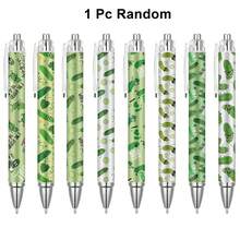 1/4/8/16支装泡菜造型黑色墨水圆珠笔，泡菜爱好者礼物，趣味泡菜腌制设计，教师学生感谢礼物，毕业庆祝礼物，办公及家居用品，送给同事的礼物 - 黃瓜泡菜 - 查看 8