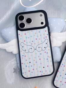 1 件装，星光天使光吸收保护贴，适用于 17、 17 Pro Max、 16 Pro Max、 15 Pro、 14、 13、12、11 等机型，适合作为情人节、生日、母亲节礼物送给家人、朋友、姐妹、女友。 - 黑色 - 查看 2