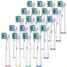 16/12/4pcs Professional Toothbrush Replacement Heads, Suitable For Models Including Pro 1000, 500, 1500, 100, 7500, DB4010, 360, 400, 8000, 7000, 3000, 6000, 300, 9600, 2000 And 4000. - Multicolor - View 13