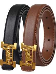 Cinturón de moda casual y versátil, adecuado para vaqueros, vestidos y pantalones - Multicolor - Ver 5