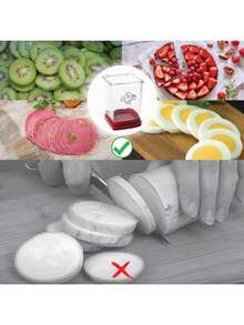 Dụng cụ cắt trái cây dạng cốc - 1 chiếc - Dùng để cắt phô mai, cắt trứng và dâu tây bằng thép không gỉ, cắt rau củ và chuối nhanh chóng, cắt đều, trình bày đẹp mắt, dụng cụ nhà bếp sáng tạo. - Nhiều màu - Xem 8