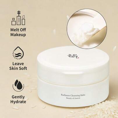 Beauty of Joseon 100毫升温和透明舒缓保湿韩国美容洁面霜，浓密泡沫，清洁力强，清爽不紧绷，适合所有肤质的日常洁面乳