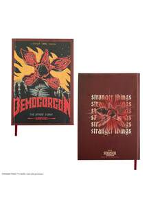 Stranger Things Buku Catatan Berlisensi Resmi Bantalan Tulis Jurnal Alat Tulis untuk Mencatat Eleven Demogorgon Scoops Ahoy Set Hadiah Netflix - Stranger Things - View 3