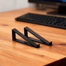 Soporte ergonómico para teclado - Ángulo ajustable de 20°, diseño antideslizante, base de plástico duradero, proporciona una experiencia de escritura cómoda, se adapta a la mayoría de los teclados, 12 cm de diámetro, accesorio para espacios de trabajo de oficina y hogar, estructura resistente - A - Ver 6