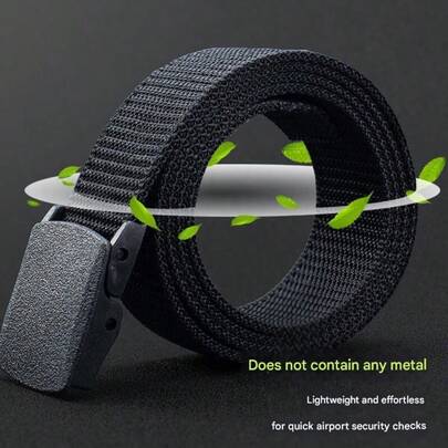 Cinturón táctico tejido para hombres, hecho de material de lona/nailon, agrega un estilo elegante a los atuendos. Adecuado para ocasiones formales e informales, con hebilla ajustable. Un regalo ideal para hombres, adecuado para actividades al aire libre.