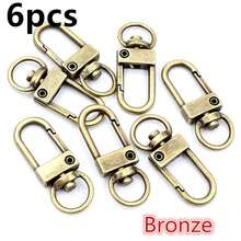 6个装金银镀层龙虾扣钩，DIY首饰制作配件，适用于钥匙扣、项链、手链等。 - Snap clasp - 查看 8