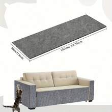 1pc/2pc Cat Scratch Post With Adhesive Fabric - Durable Self-Adhesive Rug For Furniture Protection, Removable Wall And Sofa Protector, Indoor Cat Scratch Board, Cat Scratch Solution | Modern Cat Furniture | Durable Scratch Post - 39.3 X 11.8 - View 11