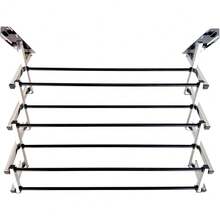 COSHANO Tendedero de Pared, Balcón o Ventana Extensible Plegable de Acero Inoxidable Interior y Exterior (10 Metros 104cm de Ancho) - Ver 5