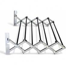 COSHANO Tendedero de Pared, Balcón o Ventana Extensible Plegable de Acero Inoxidable Interior y Exterior (10 Metros 104cm de Ancho) - Ver 4